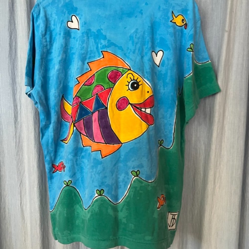 Hand Painted T-Shirt - image 4